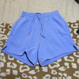 Abercrombie periwinkle Sunday Soft shorts - high waisted